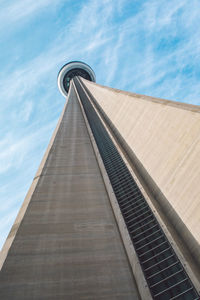 Low angle view of modern building