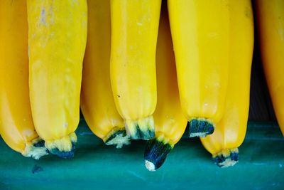 Close-up of yellow bell peppers