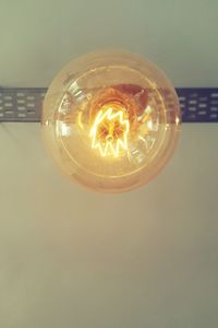 Close-up of light bulb