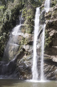 View of waterfall