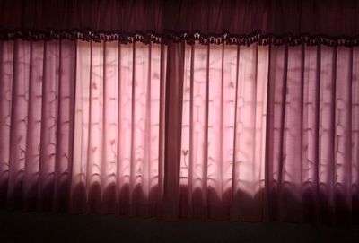 Full frame shot of curtains at home