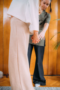 Vishuddha chakra stimulation through movement.