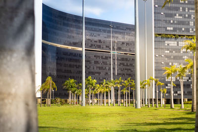 View of modern building