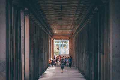 Corridor of building