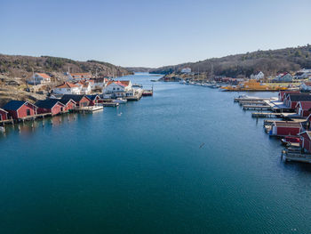 Boat crossing at hamburgsund