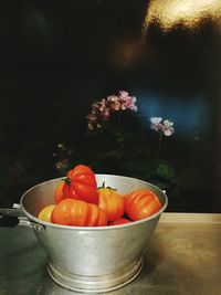 Close-up of fresh fruits in bowl