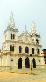 Low angle view of church