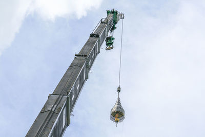 Low angle view of built structure against sky