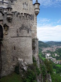 View of historic building against sky