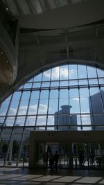 Low angle view of built structure against sky