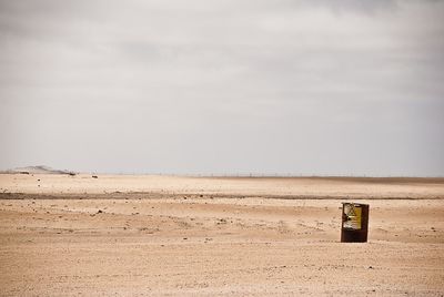 Scenic view of landscape against clear sky