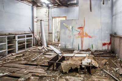Abandoned room