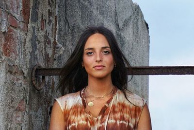 Portrait of a beautiful young woman