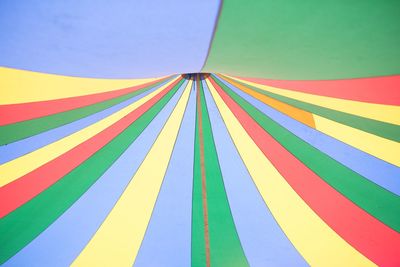 Full frame shot of colorful tent