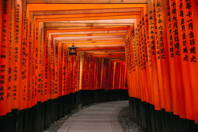 Corridor of temple