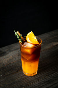 Close-up of drink on table