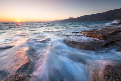 Cbeach near goudouras village in eastern crete. rete.