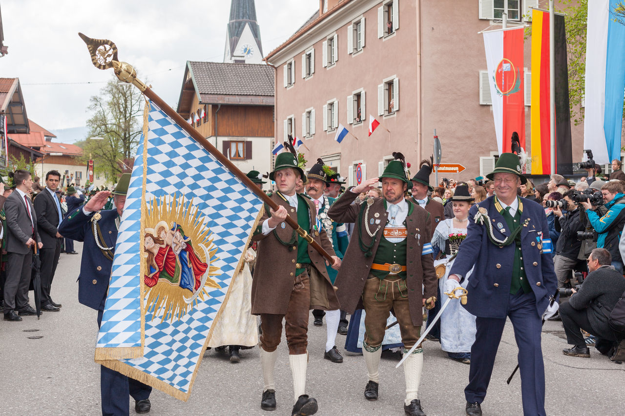 Feast day procession