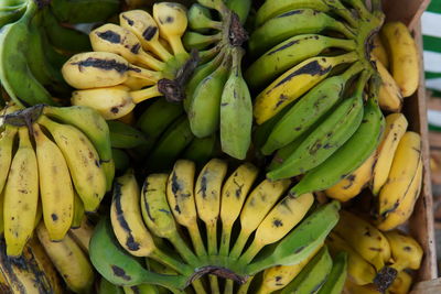 Close-up of fruits for sale at market stall