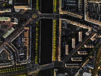 Full frame shot of modern buildings in city