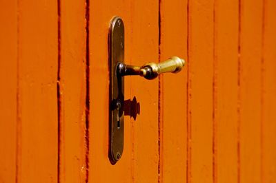 Full frame shot of closed door