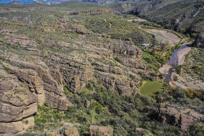 High angle view of landscape