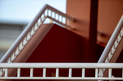 Close-up of staircase