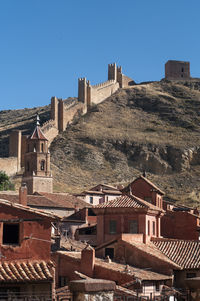 Buildings against sky