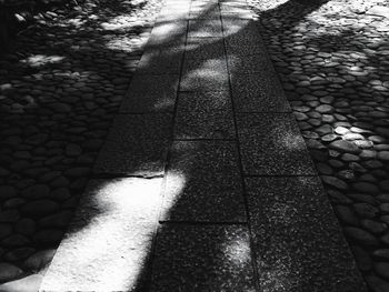 View of footpath