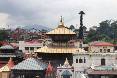 Hindu temple pashupatinath  .nepal