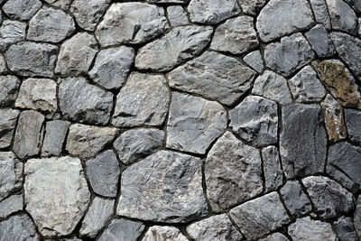 Full frame shot of stones