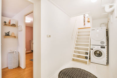 View of ladder in room