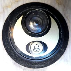 Close-up view of camera