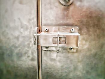 Close-up of metal