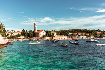 The town of trogir in croatia