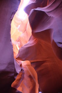 Close-up of rock formation