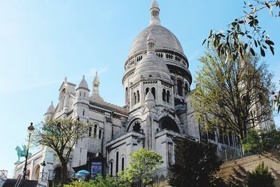 Low angle view of cathedral against sky