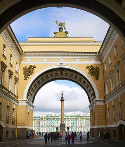 View of historic building