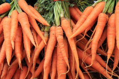 Close-up of vegetables for sale in market