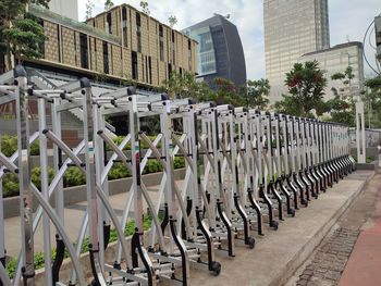 People walking on street