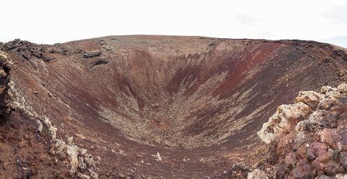 Rock formations in a desert