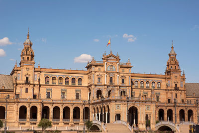 View of historical building against sky