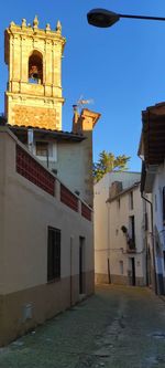 Low angle view of building against sky