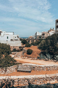 Buildings against sky