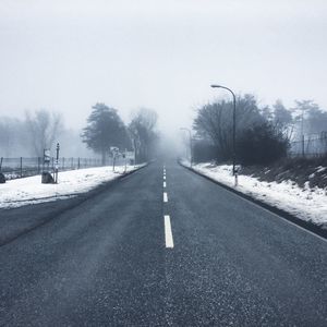 Road in winter