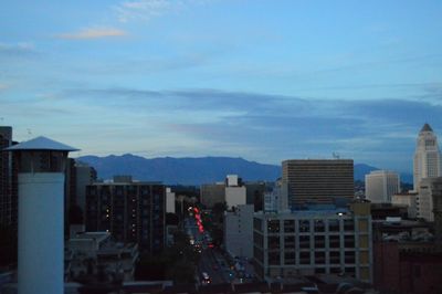 View of cityscape against sky