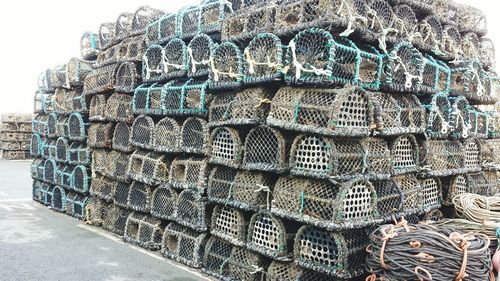 Stack of fishing net