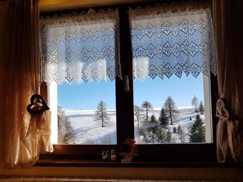 Window of house at home