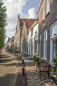 Street facades in hasselt, the netherlands