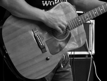 Man playing guitar
